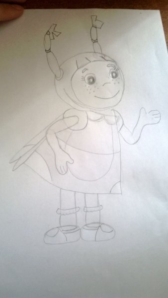 Мила рисовать