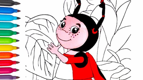 Божья коровка из Лунтика