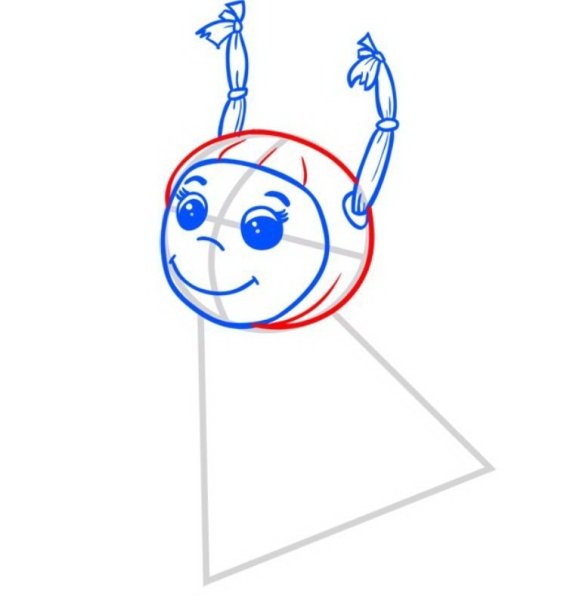 Мила рисовать