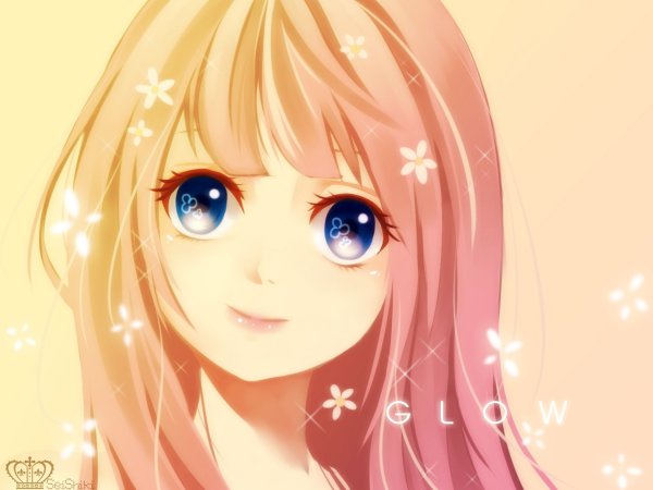 Аниме лицо девушки