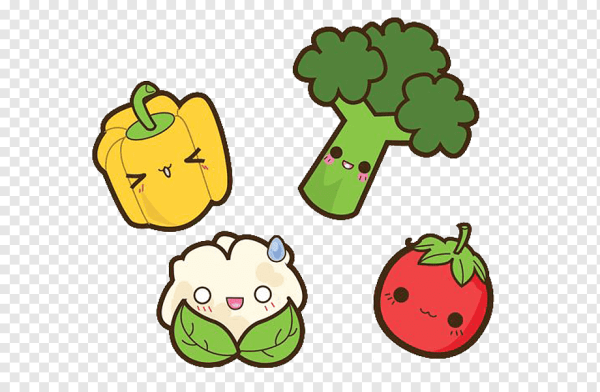 Каквайные овощи и фрукты