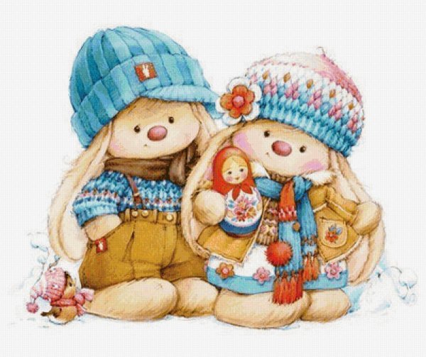 Иллюстрации Марины Федотовой зайки ми