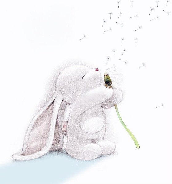 Зайка рисунок