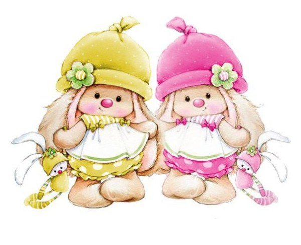 Зайки ми двойняшки