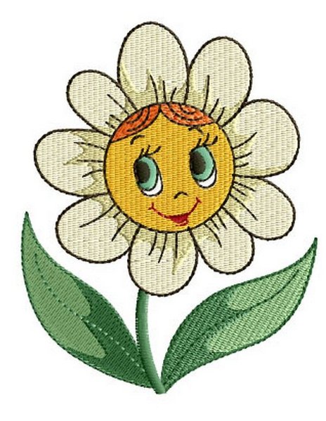 Цветочки с глазками