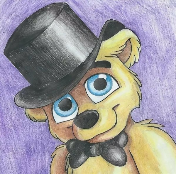 Фредди фазбер и Голден Фредди арт