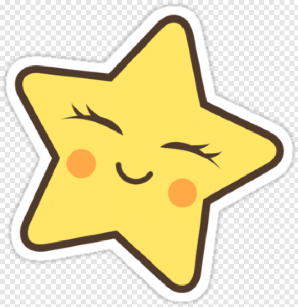 Наклейка - звездочки