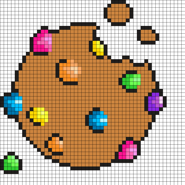 Пиксельные рисунки по клеткам
