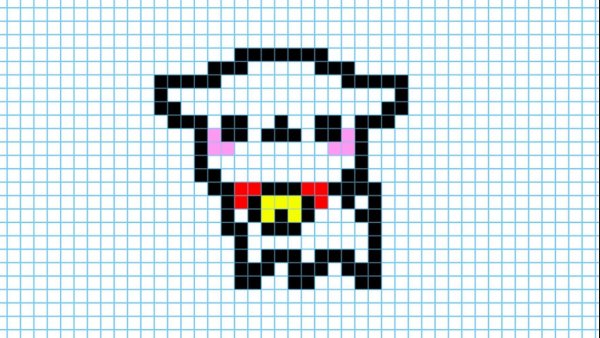 Рисунки по клеточкаммелнькие