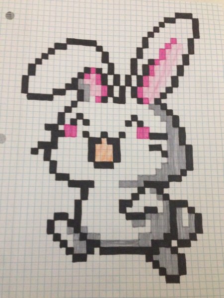 Рисование по клеточкам милые