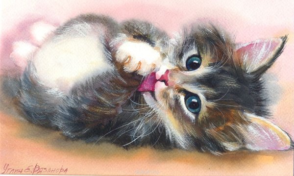 Картина котята