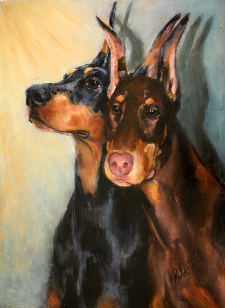 Доберман-пинчер потомок Джима