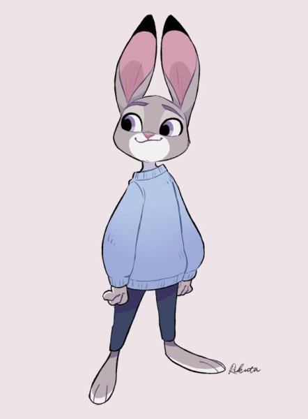 Джуди Хопс рисунок