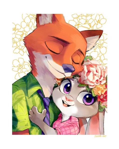 Зверополис Джуди и Лис