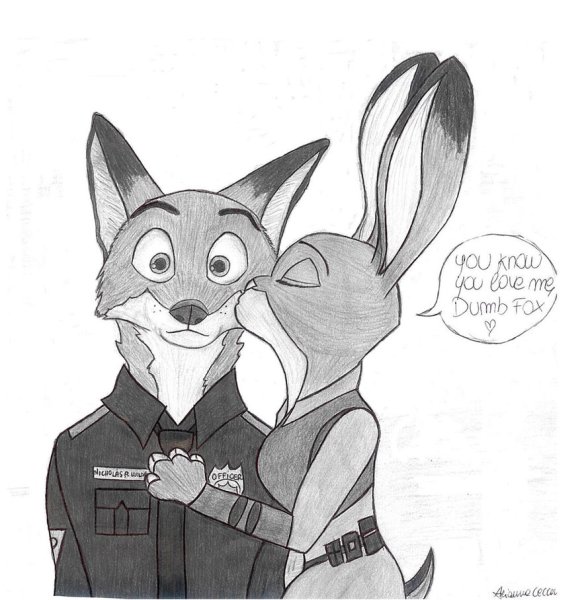 Ник и Джуди любовь