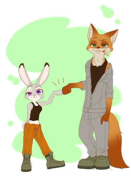 Зверополис Джуди Хоппс и ник Уайлд