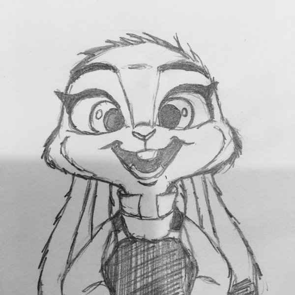 Зверополис рисунки карандашом