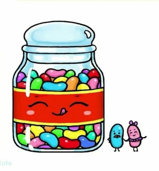Милые конфетки для срисовки