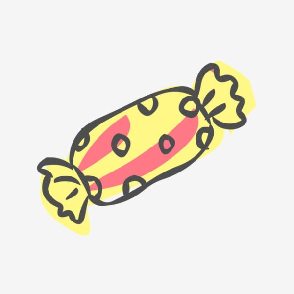 Милые рисунки конфеты