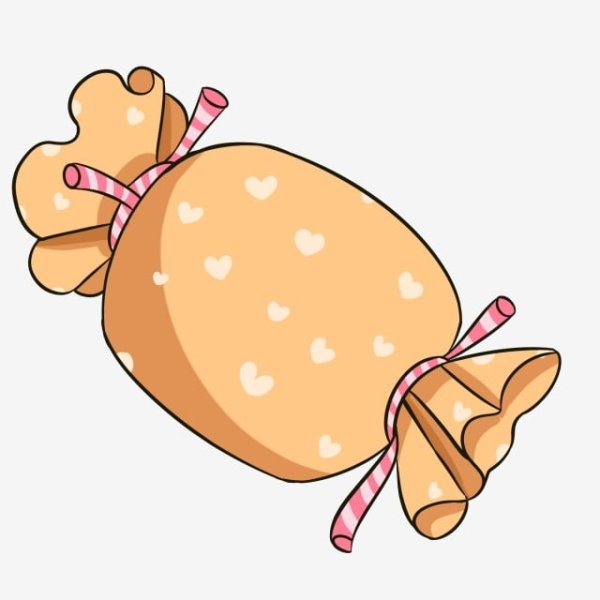 Горсть конфет рисунок