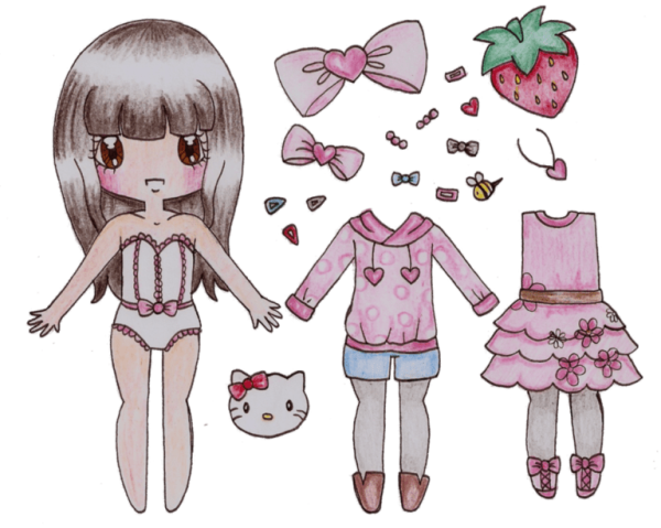 Куколки для скрапбукинга