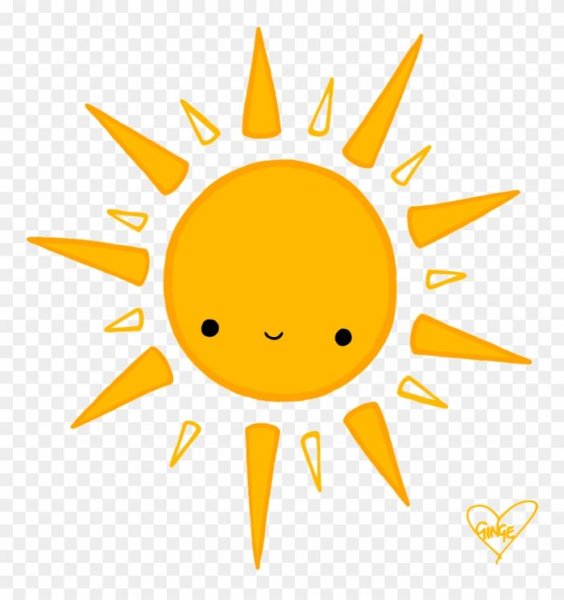 Солнце рисунок