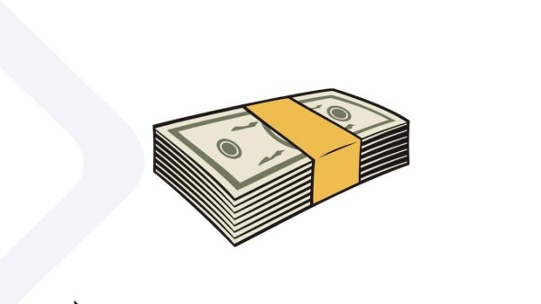 Мешок с деньгами мультяшный