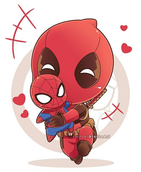 Чиби Марвел Дэдпул