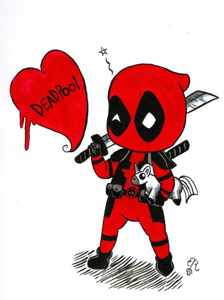 Дэдпул мультяшный