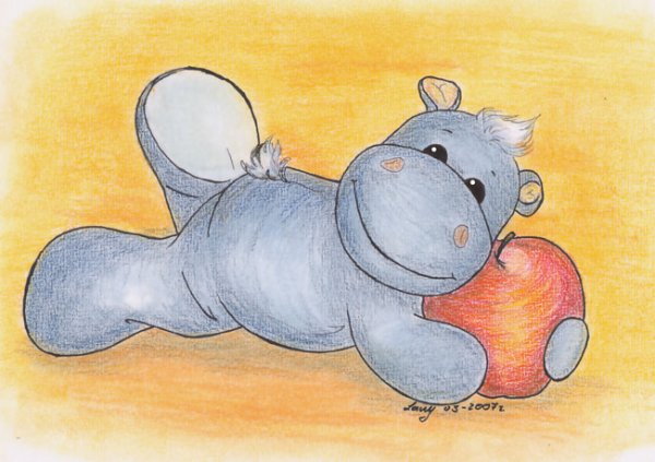 Спокойной ночи Бегемотик