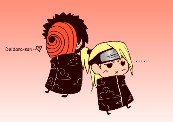 Обито и Дейдара Чиби