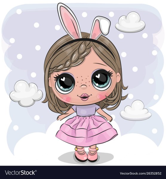 Клипарт детский для девочки