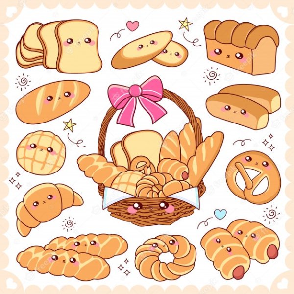 Булочка арт