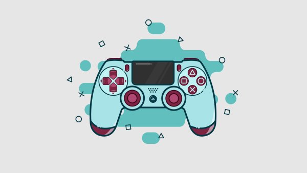 Геймпад ps4 Illustrator