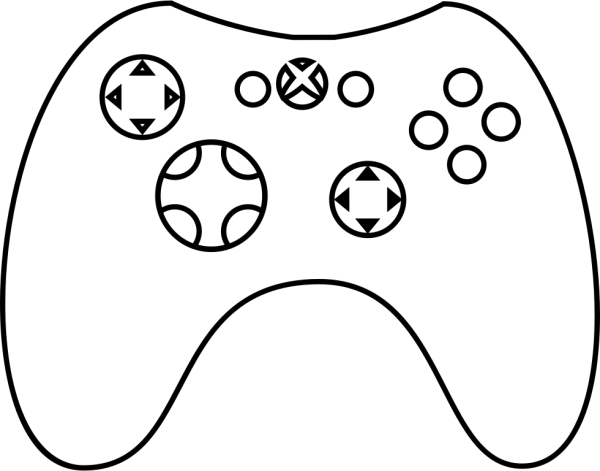Xbox 360 Gamepad вектор