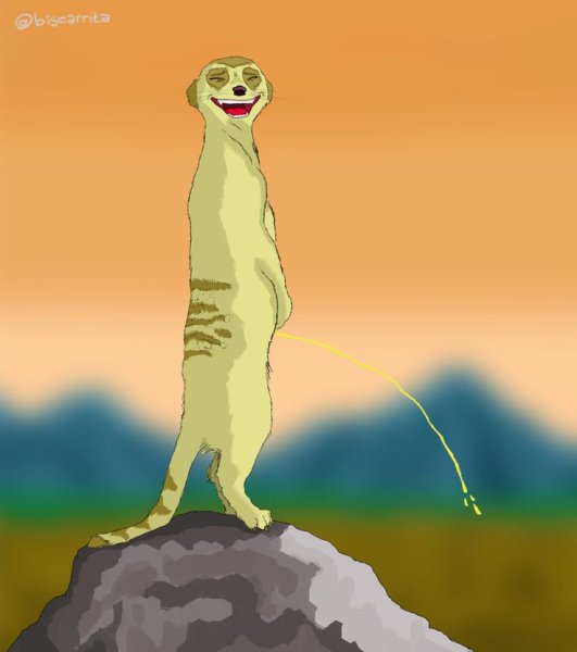 Суслик мультяшный