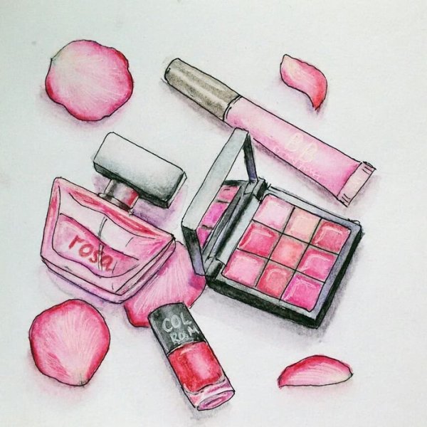 Косметика акварель