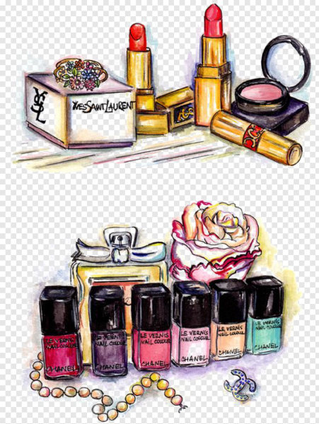 Косметика иллюстрация