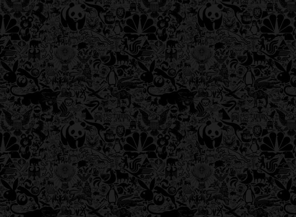 Красивые чёрные обои