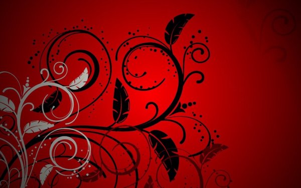 Красные обои