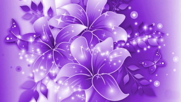 Фиолетовый фон