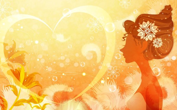 Красивый фон для женщины