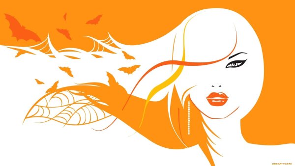 Векторная Графика девушка