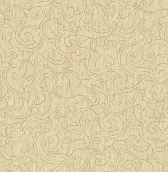 Обои бежевые с рисунком