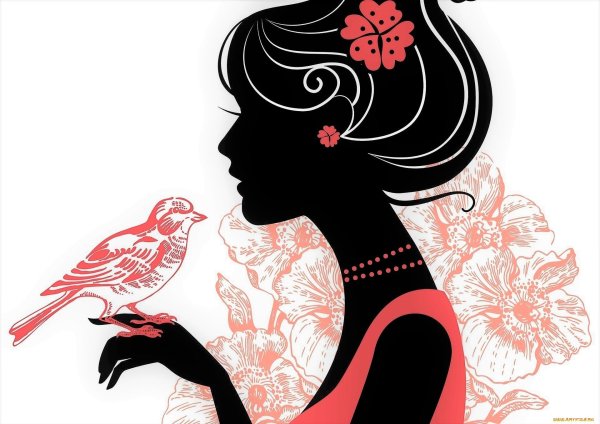 Женский силуэт