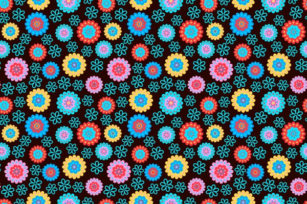 Цветной орнамент