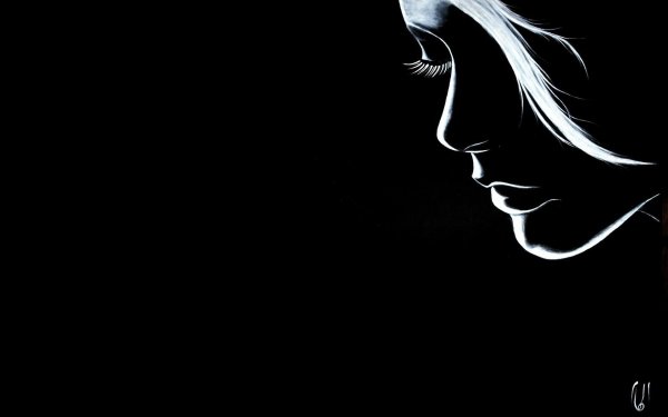 Рисунки на черном фоне