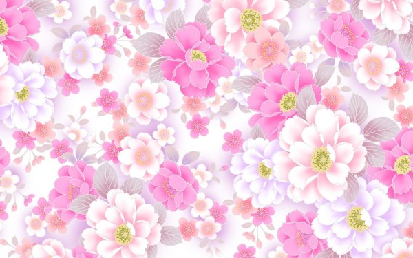 Фон цветочный нежный