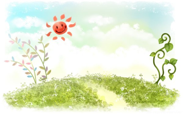 Красивый фон природа для детей