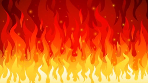 Пожар вектор